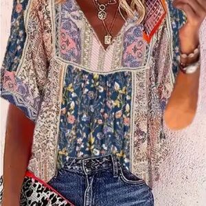 Casual Short Sleeve Top